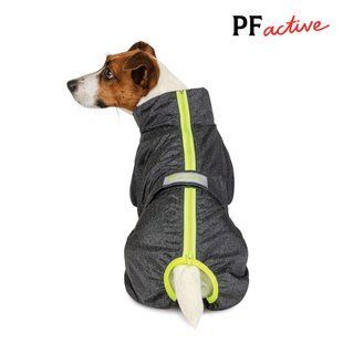 Одяг для собак Pet Fashion Комбінезон Rain сірий S PR242643 фото