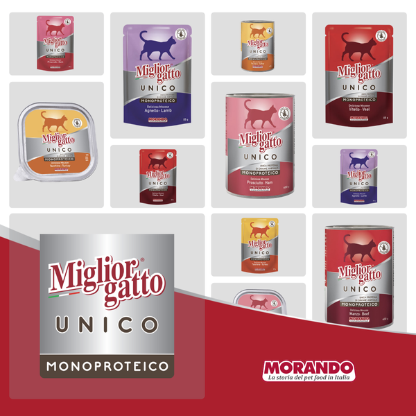 Вологий корм для котів Morando Miгliorгatto UNICO Delicious прошуто 100 г 02456 фото