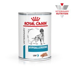 Вологий корм для дорослих собак ROYAL CANIN HYPOALLERGENIC DOG Cans 0.4 кг