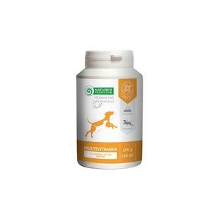 Nature's Protection Multivitamins Мультивітамінна харчова добавка для підтримки імунітету собак, 150 таблеток CAN63295 фото