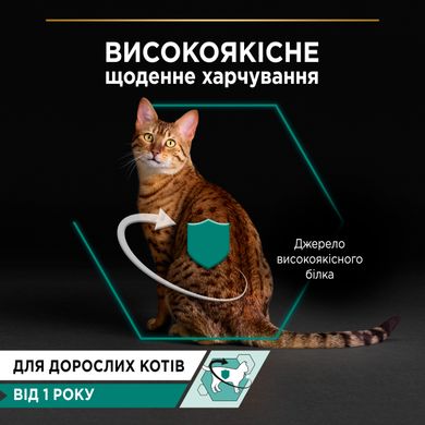 Вологий корм для дорослих котів PRO PLAN Adult шматочки в паштеті з куркою 85 г