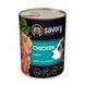 Вологий корм для собак Savory для цуценят Puppy Fresh Chicken, Курка, 400 г 30532***** фото 1