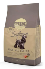 Сухий корм для дорослих собак усіх порід ARATON SALMON Adult All Breeds з лососем 3кг