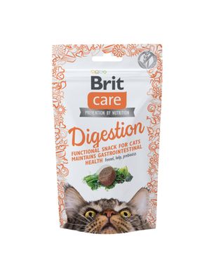 Ласощі для котів Brit Care Snack Digestion з тунцем, 50 г