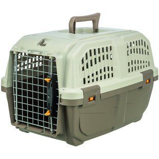 Trixie Контейнер переноска Skudo 2 вагою до 18 кг коричнева пластик XS S 35x36x55 см 39736 фото