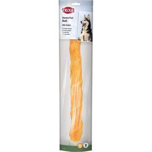 Ласощі для собак Trixie Denta Fun Chewing Rolls Палички для чищення зубів з куркою 40 см 170 г 31329_1шт фото