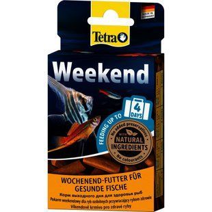 Сухий корм для риб Tetra для акваріумних риб Weekend палички 20 шт 767423 фото
