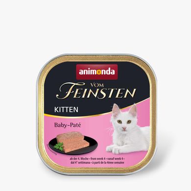 Вологий корм для кошенят Vom Feinsten Kitten Baby-Paté Бебі-пате 100 г