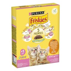 Сухий корм для кошенят FRISKIES Junior з куркою, індичкою та овочами 300 г