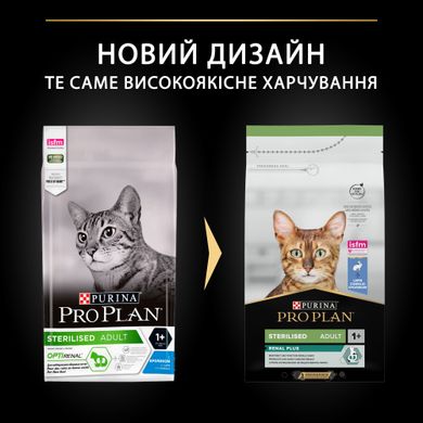 Сухий корм для дорослих котів PRO PLAN Sterilised Adult 1+ Renal Plus після стерилізації з кроликом 1,5 кг