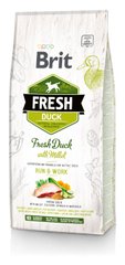 Сухий корм для собак Brit Fresh Duck / Millet Active Run and Work качка, пшоно 12 кг