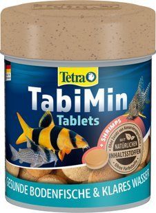 Корм сухий Tetra TabiMin для донних акваріумних рибок в таблетках 100 мл 757424 фото