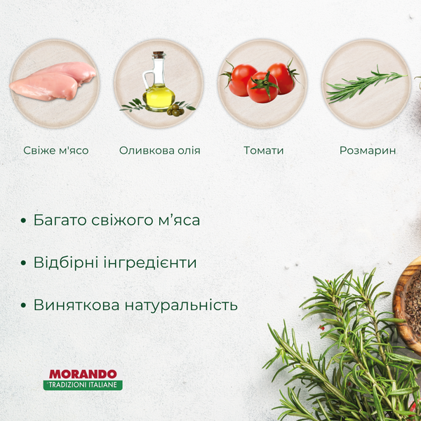 Сухий корм для стерилізованих котів Morando Tradizioni Sterilized з куркою 400 g 02768 фото