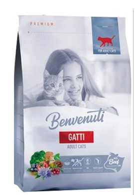 Сухий корм для котів Benvenuti GATTI яловичина 3 кг