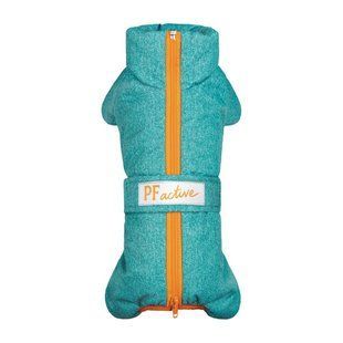 Одяг для собак Pet Fashion Комбінезон Cold для такси бірюза S2 PR242538 фото