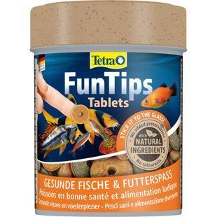 Корм сухий Tetra FunTips для риб у вигляді клейких таблеток 75шт 111172 фото