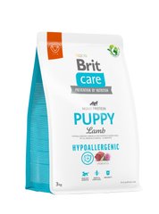 Сухий корм для цуценят Brit Care Dog Hypoallergenic Puppy ягня 3 кг