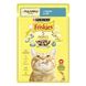 Вологий корм для дорослих котів FRISKIES шматочки у підливці з тунцем 85 г