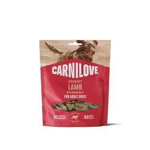 Ласощі Carnilove Crunchy Snack Lamb with Cranberries для собак хрусткі ягня і журавлина 200 г 100795 фото