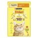 Вологий корм для дорослих котів FRISKIES шматочки у підливці з куркою 85 г