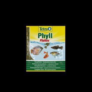 Сухий корм для риб Tetra Phyll Flakes для травоїдних рибок в пластівцях 12 г 134430 фото