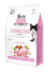 Сухий корм для стерилізованих кішок Brit Care GF Sterilized Sensitive 400 г