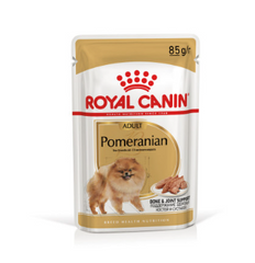 Упаковка вологого корму для собак ROYAL CANIN POMERANIAN ADULT паштет 12 шт по 85 г