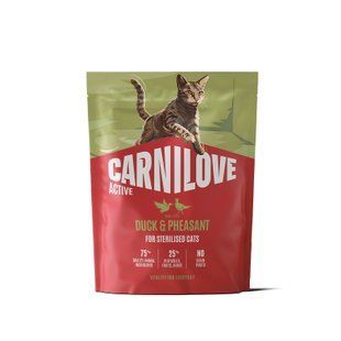Сухий корм для стерилізованих котів Carnilove Active Duck & Pheasant Sterilised з качкою та фазаном 400 г 173723 фото