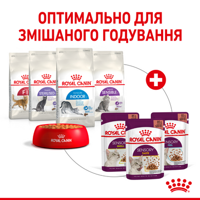 Упаковка вологого корму для дорослих котів ROYAL CANIN SENSORY SMELL GRAVY 12 шт. по 85 г