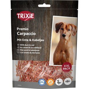 Ласощі для собак Trixie Premio Carpaccio XXL з качкою та рибою 80 г 31804 фото