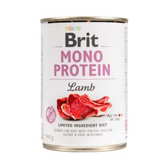 Влажный корм для собак Brit Mono Protein с ягненком 400 г