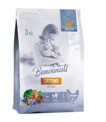 Сухий корм для кошенят Benvenuti GATTI 3 кг