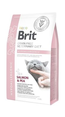 Сухий корм для кішок Brit GF Veterinary Diets Cat Hypoallergenic 2 кг