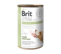 Влажный ветеринарный корм для собак Brit GF Veterinary Diets Dog Diabetes 400 г