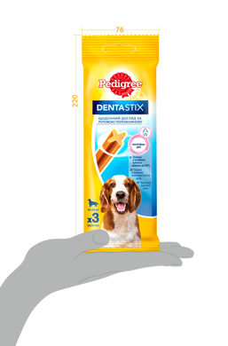 Ласощі для собак Pedigree DentaStix 77 г