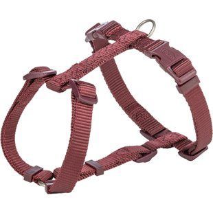 Шлея для собак Trixie Premium H harness M&ndash;L 52&ndash;75 см 20 мм бордова 203431 фото