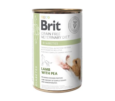 Влажный ветеринарный корм для собак Brit GF Veterinary Diets Dog Diabetes 400 г