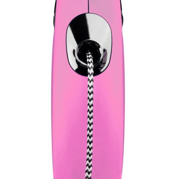 Повідець-рулетка для собак Flexi New Classic трос рожева S 8 м 12 кг 11806 PINK Flexi***** фото