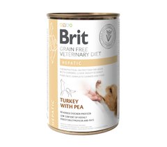 Влажный ветеринарный корм для собак Brit GF Veterinary Diets Hepatic 400 г