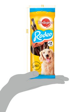 Ласощі для собак Pedigree Rodeo з яловичиною 70 г