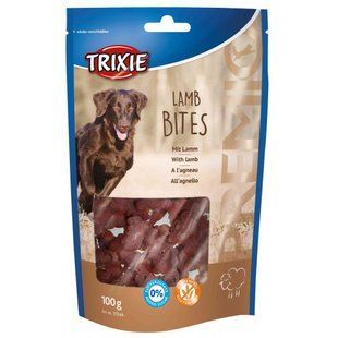Ласощі для собак Trixie Premio Lamb Bites снеки з ягням 100 г 31544 фото
