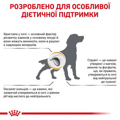 Сухой корм для взрослых собак ROYAL CANIN URINARY S/O DOG 2 кг