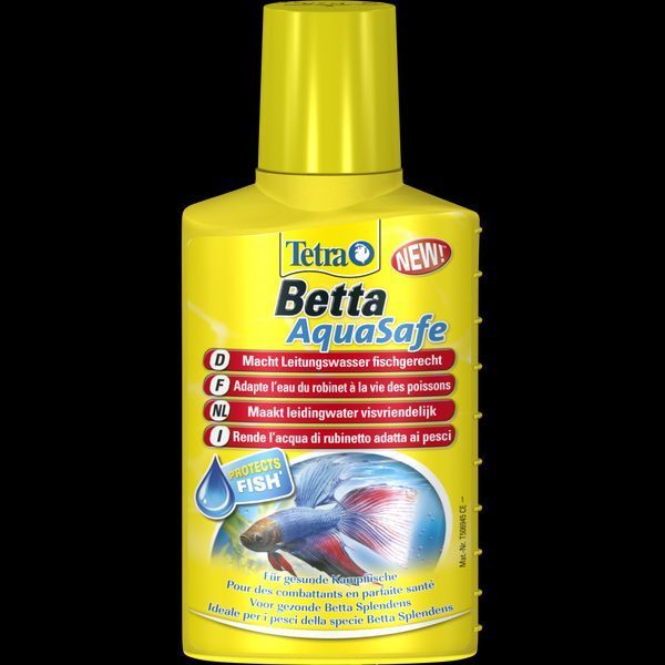 Tetra Кондиціонер для підготовки води для півників Betta AquaSafe 100 мл 193031 фото