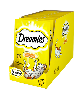 Ласощі для котів Dreamies Chicken із сиром 60 г