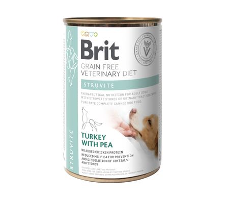 Влажный ветеринарный корм для собак Brit GF Veterinary Diets Struvite 400 г