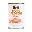 Brit Mono Protein Turkey паштет для собак з алергіями 400 г