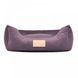 Лежак для собак Pet Fashion Molly №1 та котів, фіолетовий, 52х40х17 см PR242132 фото 2