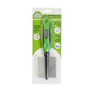 Подвійний гребінець для собак Mr.Fluffy Pet grooming tool MRFASK19-30 фото