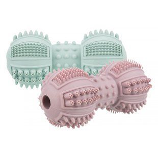 Іграшка для собак Trixie Junior Dumbbell для цуценят Гантель шипована гума 9 см 33343 фото