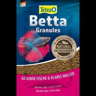Сухий корм для риб Tetra для півників у гранулах Betta Granules 5 г 330122 фото